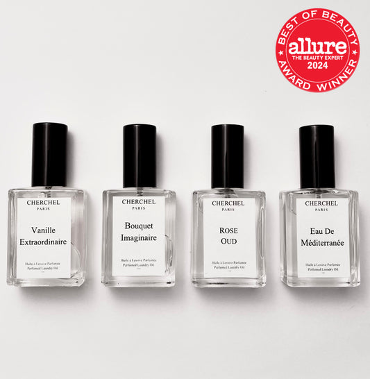 Cherchel Paris BEST SELLERS laundry fragrance oil set