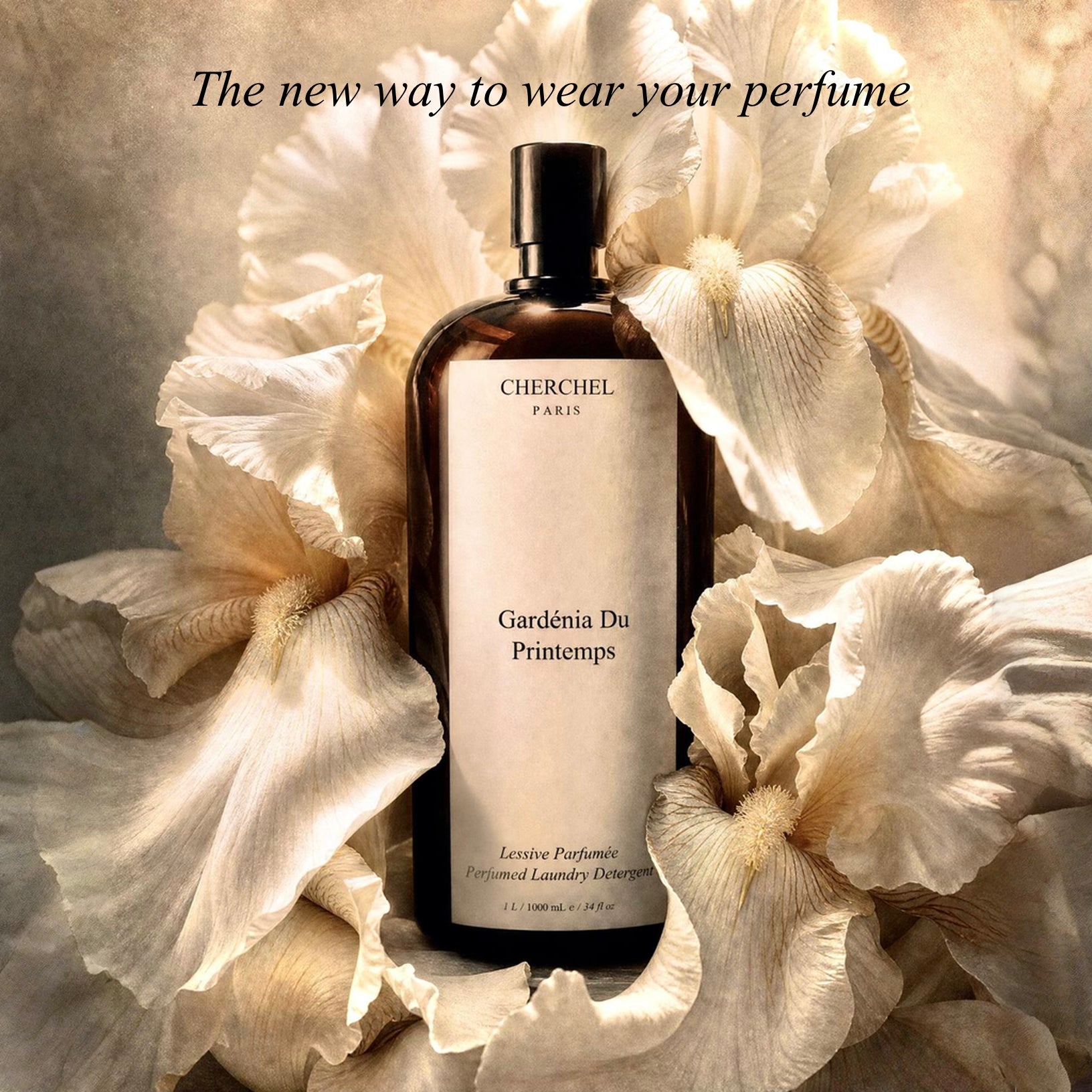 Gardenia Du Printemps perfumed laundry detergent