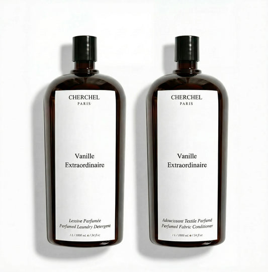 Cherchel Paris - Vanille Extraordinaire Laundry Detergent & Fabric Conditioner
