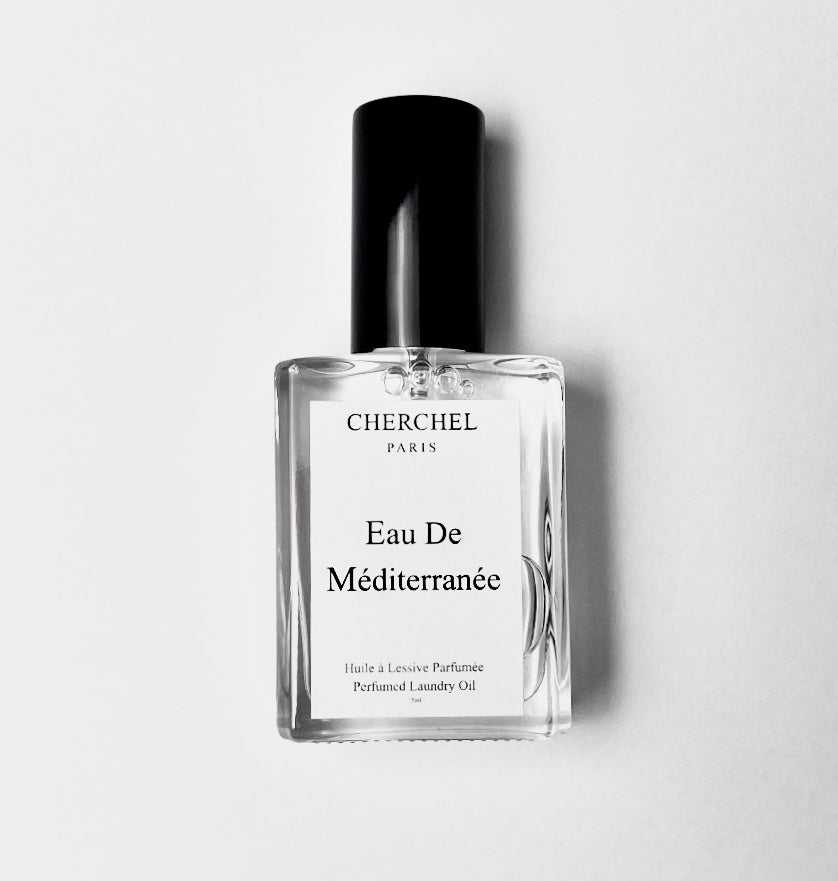 Cherchel Paris Eau de Mediterranean laundry fragrance oil perfume